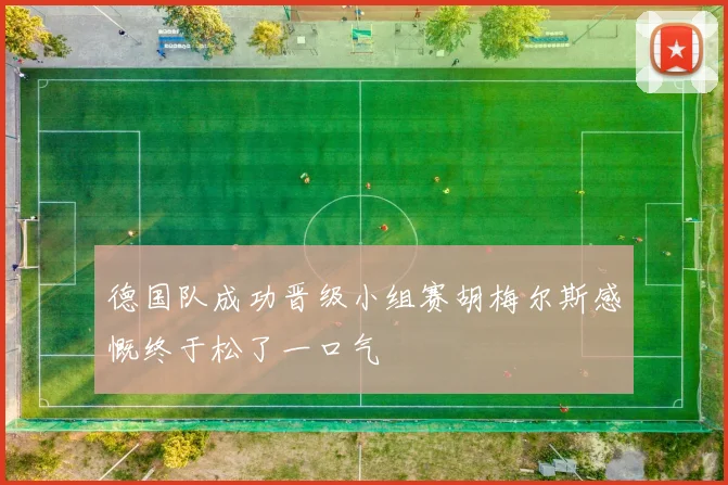 德国队成功晋级小组赛胡梅尔斯感慨终于松了一口气